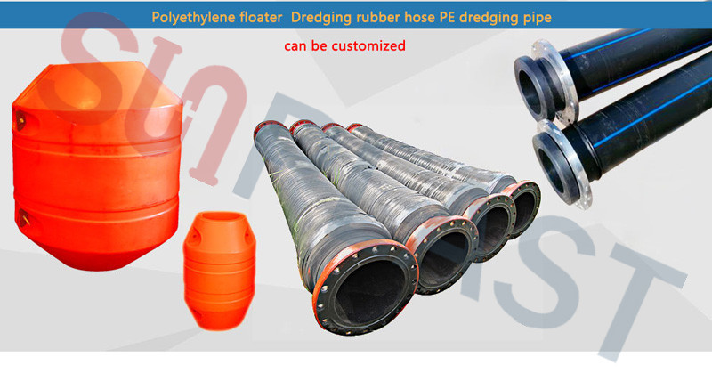 HDPE mudderrør-pipe floats-Rubber hoses